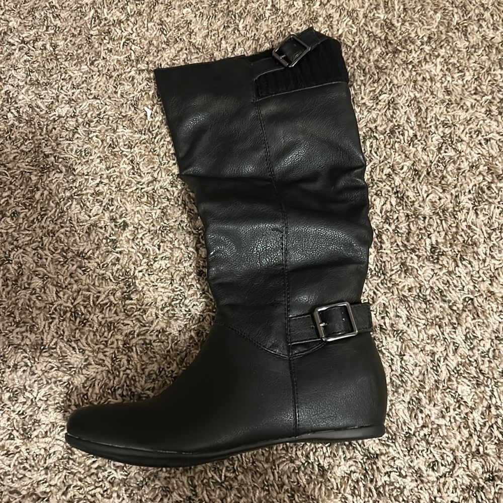 Call It Spring Firalle Black Boots size 7